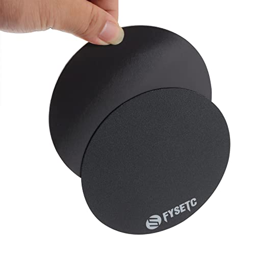 FYSETC 3D Printing Build Plate 120mm Round Ultra-Flexible Removable HeatedBed Build Surface Hot Bed Sticker for Monoprce MP Select Mini Delta 3D Printer Part