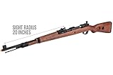 Double Bell WWII Kar 98k Bolt Action Gas Airsoft Rifle - Wood