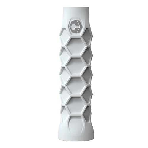 Hesacore Padel Racquet Grip - 5.25in - Supports Tennis Elbow, Enhances Grip Strength, Reduces Vibration with Finger Support and Anti-Sweat - Small