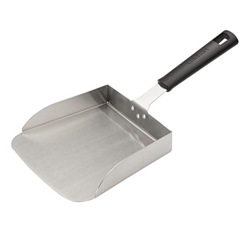 Cuisinart Griddle Food Mover - Extra-Large Stainless Steel Spatula for Rice, Vegetables and More, Perfect BBQ Tool, Cookouts, and Griddles, Large Scooper, 5-cup Capacity Food Scoop