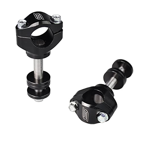 SCAR Oversize Handlebar Risers Bar Mounts Clamps 1 1/8" 28mm Compatible with HONDA CR CRF CR-F 125 250 450 YAMAHA YZF YZFX WRF FANTIC XXF XEF 99-25