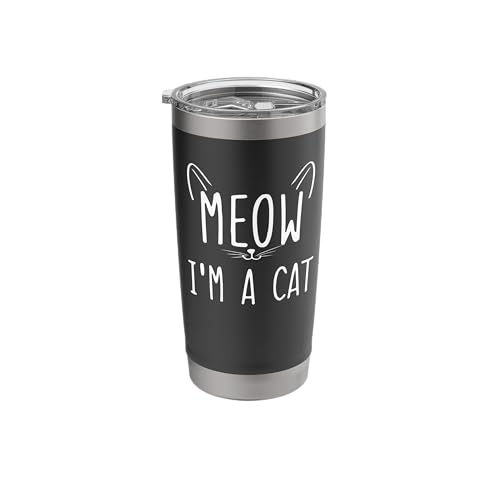 Meow I'm A Cat Stainless Steel Insulated Tumbler