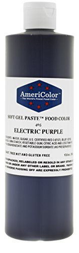 ELECTRIC PURPLE 13.5 Ounce Soft Gel Paste Food Color