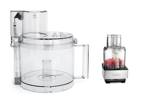 Cuisinart DLC-005AGTXT1 Replacement Food Processor Work Bowl & Cover Lid DFP-14NWBCT1 – Fits All DFP-14 Models Only – OEM Part – Fits All Color Variations of the Pictured Model Only