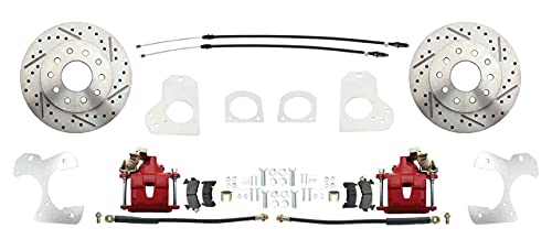 JEGS 631476 GM 10-Bolt Rear Disc Brake Conversion Kit Premium Kit 1978-1988 GM G