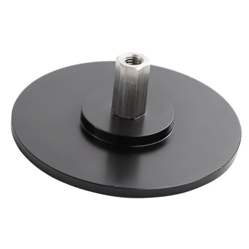 1x Large M8 Screw Interfacr Vacuum Vac-u-lock Machine Base Adapter Attachments Suction Cup Connector Stainless Steel Surface Mirror Treatment, Powerful Suction 12cm/4.7in