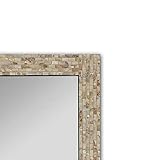 CHLOE'S Reflection Seashell Finish Rectangular Framed Wall Mirror 32" Height