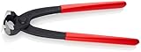 KNIPEX - 10 99 i220 Tools - Ear Clamp Pliers, Front and Side Jaws (1099i220), Red