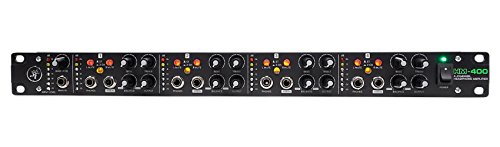 Mackie HM Series, 4-Channel Headphone Amplifier Rackmount 4-ch x 12 Headphones (HM-400)