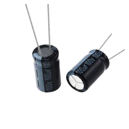 10pcs 100uF 100V 100MFD 100 Volt Aluminum electrolytic Capacitor 10 * 16mm Radial 100mf100v 100uf100v 100v100mf 100v100uf