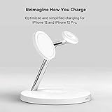 Belkin BoostCharge PRO 3-in-1 Wireless Charger with MagSafe for iPhone 13, 12 + Apple Watch + AirPods (Magnetically Charges iPhone 13 and 12 Models up to 15W)