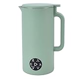 Miskall Mini Soybean Milk Maker, Portable Soy Milk Machine with 6 functions, Automatic Filter Free Multi Functional Small Fruit Blender for Coffee Drink (Matcha Green)