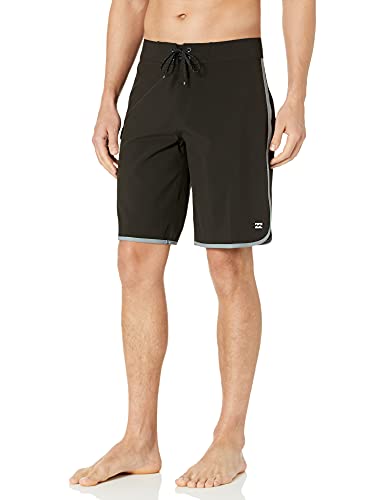 Billabong mens 73 Pro Boardshort, 4-way Performance Stretch, 20 Inch Outseam Board Shorts, Black, 34 US