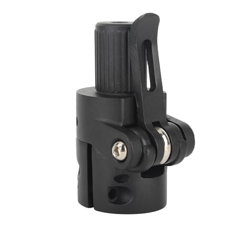 Scooter Parts Electric Scooter Parts Aluminum Alloy Black Folding Pole Base Replament Spare Parts for M365 Electric Scooter(Black)