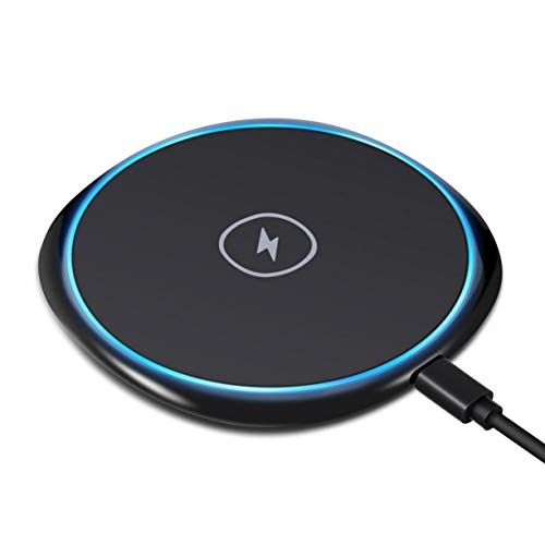 Wireless Charger Fast 7.5W and 10W Charging Pad Slim Compatible with LG G8X ThinQ