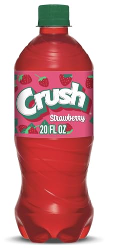 Crush Strawberry 20 Oz Bottle Pack of 24