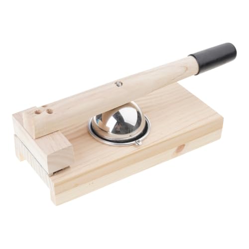 HYBEW Press Dumplings Skin Maker Presser Pressing Machine Tool Dough Manual Wrapper Kitchen Gadget Practical Accessory Manual Wrapper Making Mold