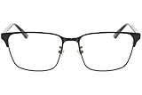 Gucci Web GG0756OA 001 Eyeglasses Men's Black Full Rim Square Optical Frame 56mm