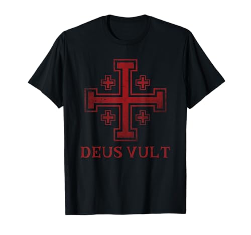 Catholic Knight Templar Crusader Cross T-Shirt