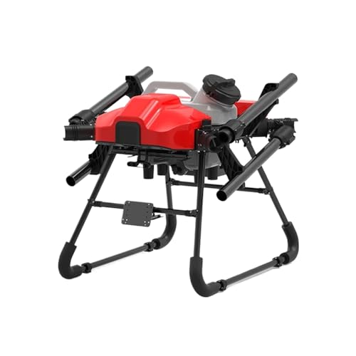 CUIPPWRJ 6 Agricultural Drone Frame Compatible with 10KG 20KG 30KG Sprayer Compatible with 10L 20L 30L Applications(10L Frame red)