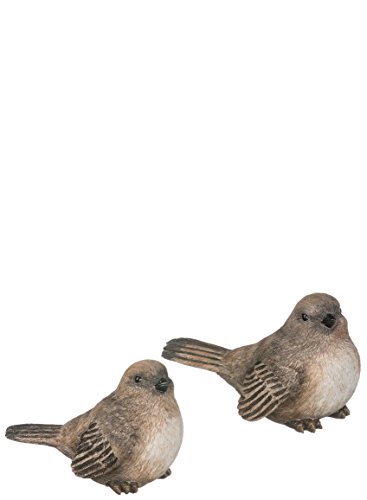 Sullivans Set of 2 Resin 4" x 5.5" Bird Figurines