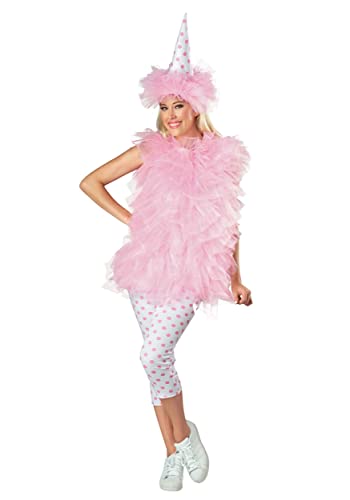 Fun Costumes Cotton Candy Costume for Adults - Medium - Pink