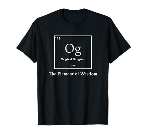 The Original Gangster - OG - Rap shirt - Hip hop T-Shirt