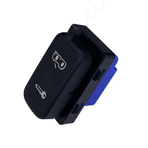 Compatible With Skoda Octavia 2004 2005 2006 2007 2008 2009 2010 2011 2012 2013 Car Central Door Locking Switch Button Auto Electronic Parts 1Z0962125A Car Accessories Replacement