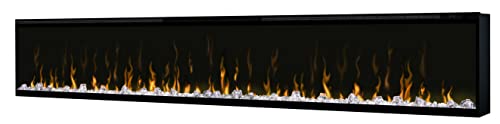 Dimplex IgniteXL 100" Built-in Linear Electric Fireplace (Model: XLF100), 8530/5118 BTU, 240/120 Volt, 2500/1500 Watt, Black