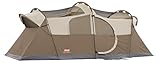 Coleman WeatherMaster 10-Person Weatherproof Camping Tent, Large Family Tent with Room Divider, Included Rainfly and Strong Frame Withstanding Winds up to 35MPH