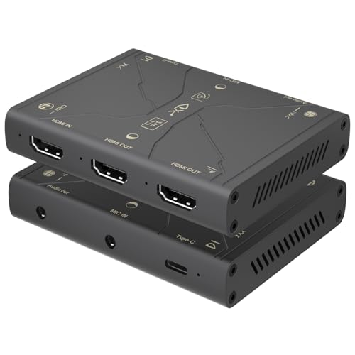 Gamorek 4K Video Capture Card, Stream and Record in 4K30 HDR10,1080P120 with Ultra-Low Latency on PS5, PS4/Pro, Xbox Series X/S, Xbox One X/S,Switch/OLED, Steam Deck,Camera in OBS and More