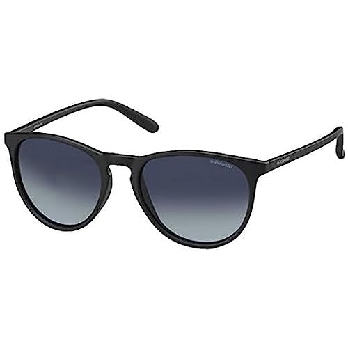 Polaroid PLD 6003/N/S Polarized Oval Sunglasses, Matte Black, 54mm, 19mm