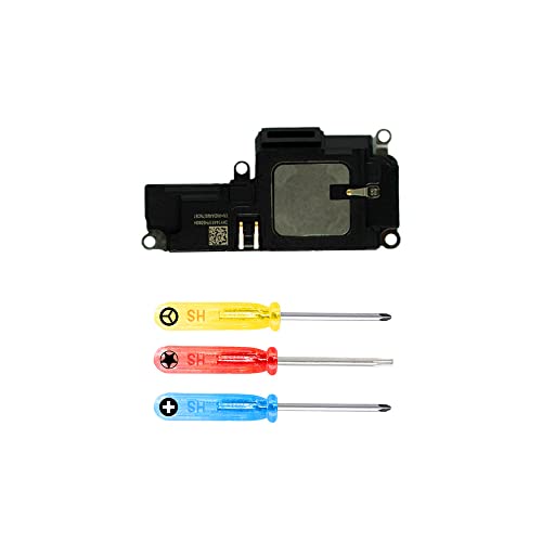 MMOBIEL Loud Speaker Compatible with iPhone 13 Pro - 6.1 inch - 2021 - Ringer Buzzer Flex Cable Loudspeaker Replacement - Incl. Screwdrivers