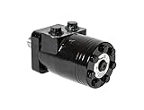 Buyers Products CM004P Hydraulic Motor, 4 Bolt Mount Type, 0.25" Shaft Keyway, 1" Round Shaft, 1/2" NPT, 3.1 CIR Displacement