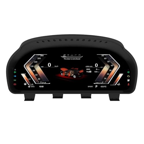 Multimedia Player Cluster Dashboard Speedometer Compatible For BMW X3 X4 F25 F26 2014-2017 Car Virtual Cockpit Panel LCD Gauge Linux System(X3 F25 2012-2017)