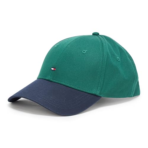 Tommy Hilfiger Men's Cotton Flag Logo Adjustable Baseball Cap