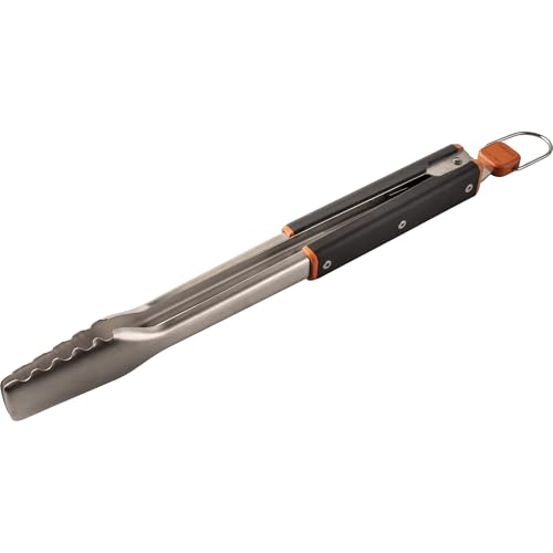 Traeger Grills BAC790 Stainless Steel BBQ Tongs Dishwasher Safe Grill Accessory (2025 Model)