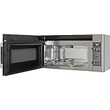 GE PVM9179SRSS Profile 1.7 Cu. Ft. Convection Over-the-Range Microwave Oven Stainless Steel Bundle with 2 YR CPS Enhanced Protection Pack