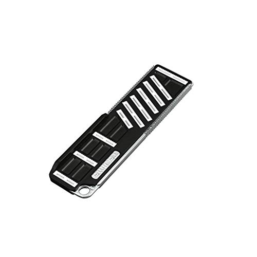 Tajima Drywall Rasp - 7 Inch Sheetrock Tool with Edge Trimmer & Sharpening Tool - TBY-SH180-T