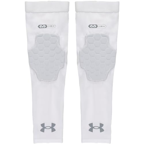 Under Armour Volleyball Padded Elbow Sleeves - Compression Sleeves for Arm Protection & Comfort - Sew-Free Volleyball Gear