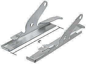 ALADDINLUX Replacement for CRL WCM100 4‘ Jalousie Louver Window Glass Clip for Pan Am, Look - Pack of 2 Replaces Parts