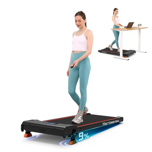 Treadmill with Incline Walking Pad Treadmill, Treadmills for Home Under Desk Treadmill 2.5HP Brushless Motorized, Treadmills for Home Small App Compatible Portable Treadmill with Remote Control