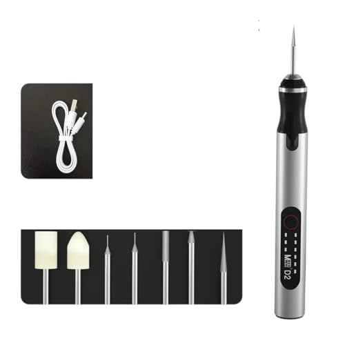 Ma-Ant D2MaAnt D2 3 Gear Speed Engraver Electric Grinding Pen Grinder with 7pcs Head for DIY Jade Engraving Polishing New 2025 High Reliable Electronic Component