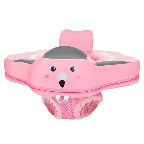 Mambo Non Inflatable Baby Pool Float Mambobaby Solid Swimming Float Baby Floats for Infants Aged 3-24 Months (Mambo Pink)