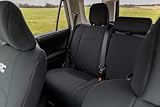 Rough Country Neoprene Front Seat Covers for Toyota 4Runner (2011-2024) - Waterproof & UV Resistant, Foam Padded, Front & Rear Seat Cover Set