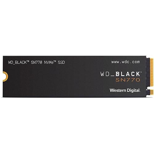 WD _BLACK SN770 2TB NVMe PCIe 4.0 x4 M.2 Internal Gaming SSD