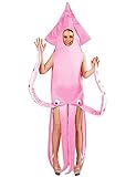 Orion Costumes Squid Adult Costume, One Size - Pink