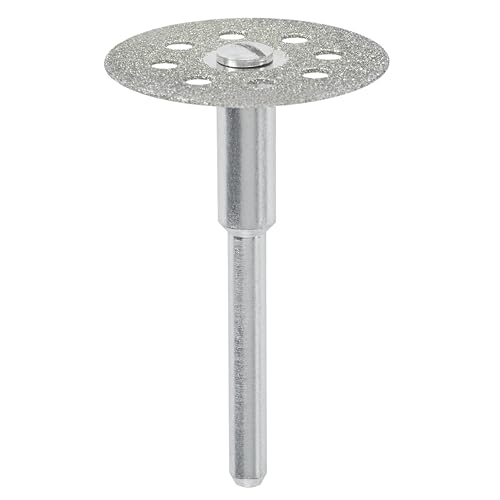 Dremel 545 Diamond Cut-Off Wheel with Mandrel, 7/8” (22.2mm) Diameter, Cutting Rotary Tool Accessory (1 Piece)