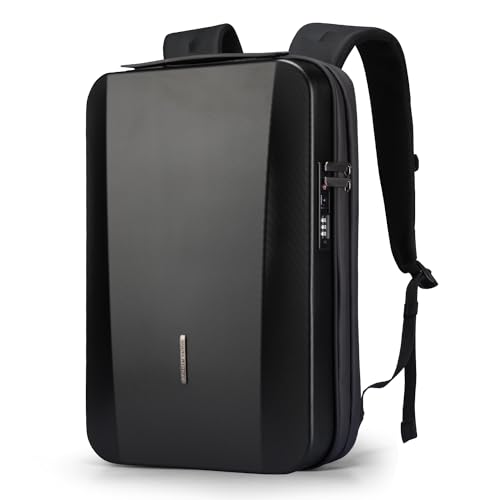 MARK RYDEN Laptop Backpack for Men, Hard Shell Anti-Theft Backpack with TSA Approved Lock and USB Charging Port, Business Backpack for Working, Commuting