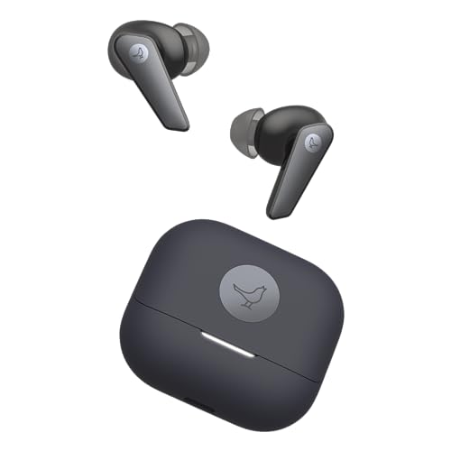 Libratone AIR+ 3 True Wireless in-Ear Headphones, Industry Leading Active Noise Cancelling, 11mm Dynamic Drivers, IP54 Rated dust and Water Resistent, 24 Hours of Battery Life (Black)